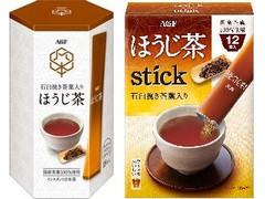 AGF 石臼挽き茶葉入りほうじ茶 スティック 商品写真