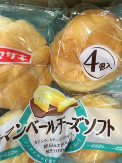 「ヤマザキ カマンベールチーズソフト 袋4個」のクチコミ画像 by レビュアーさん