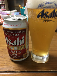 「アサヒ 本生 ドラフト 缶350ml」のクチコミ画像 by レビュアーさん