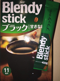 「ブレンディ スティック ブラック無糖 箱2g×11」のクチコミ画像 by レビュアーさん