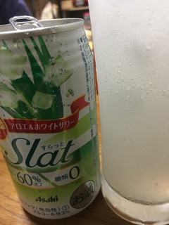 「アサヒビール アサヒ Slat アロエ＆ホワイトサワー 350ml」のクチコミ画像 by レビュアーさん