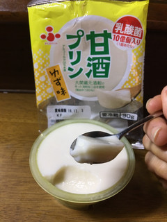 「ふじや 甘酒プリン ゆず味 カップ90g」のクチコミ画像 by モモコとモココさん