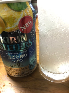 「KIRIN チューハイ ビターズ 皮ごと搾りレモン 缶350ml」のクチコミ画像 by レビュアーさん