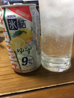 「KIRIN 氷結 ストロング ゆず 缶350ml」のクチコミ画像 by レビュアーさん