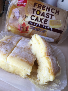 「Pasco フレンチトーストケーキ 袋1個」のクチコミ画像 by モモコとモココさん