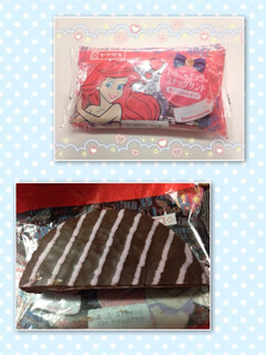 「ヤマザキ いちごとチョコのスナックサンド ディズニー 袋1個」のクチコミ画像 by めーぐーさん