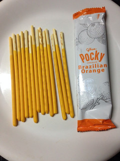 「江崎グリコ ブラジリアンオレンジポッキー 箱2袋」のクチコミ画像 by めーぐーさん
