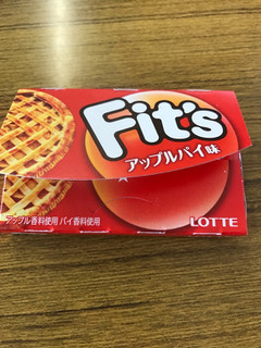 「ロッテ Fit’s アップルパイ味 箱12枚」のクチコミ画像 by まつぼっくり118さん