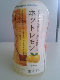 「ファミリーマート FamilyMart collection シチリア産完熟レモン果汁を使用したホットレモン」のクチコミ画像 by はるるそらさん