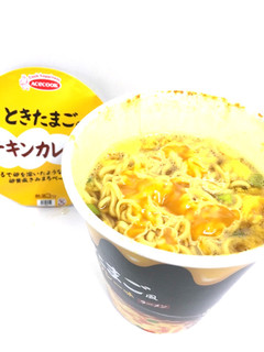 「エースコック ときたまご風 チキンカレー味ラーメン カップ64g」のクチコミ画像 by レビュアーさん