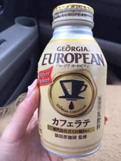 「ジョージア ヨーロピアン カフェラテ 缶260ml」のクチコミ画像 by ダブルユーさん