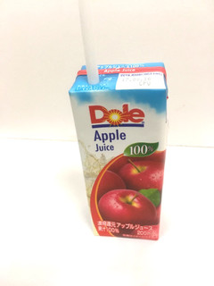 「Dole アップルジュース100％ パック200ml」のクチコミ画像 by レビュアーさん