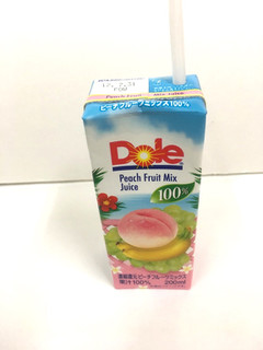 「Dole ピーチフルーツミックス100％ パック200ml」のクチコミ画像 by レビュアーさん