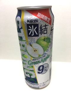 「KIRIN 氷結 ストロング グリーンアップル 缶500ml」のクチコミ画像 by レビュアーさん