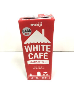 「明治 WHITE CAFE GABAコーヒー 200ml」のクチコミ画像 by レビュアーさん