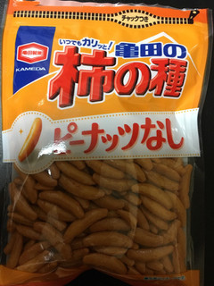 「亀田製菓 亀田の柿の種 100％ ピーナッツなし 袋120g」のクチコミ画像 by かおるうさん