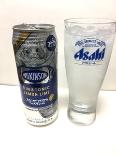 「アサヒ ウィルキンソン ジントニック＋レモンライム 缶500ml」のクチコミ画像 by レビュアーさん