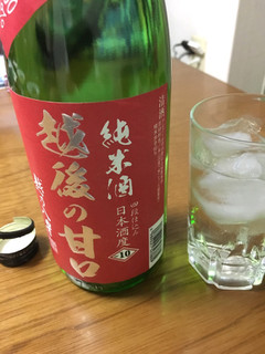 「越後酒造場 純米酒 越後の甘口 新潟県産米100％ 四段仕込み 瓶720ml」のクチコミ画像 by レビュアーさん