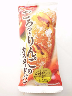 「ヤマザキ ごろっとりんごのカスタードパン 袋1個」のクチコミ画像 by いちごみるうさん