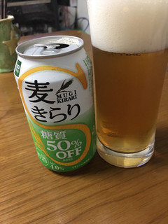 「日本酒類販売 麦きらり 糖質50％OFF 缶350ml」のクチコミ画像 by レビュアーさん