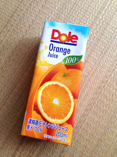 「Dole オレンジジュース100％ パック200ml」のクチコミ画像 by ポロリさん
