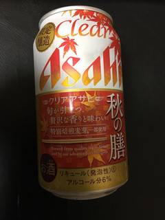 「アサヒ クリアアサヒ 秋の膳 缶350ml」のクチコミ画像 by かおるうさん