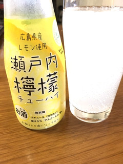 「三幸食品工業 瀬戸内檸檬チューハイ 瓶250ml」のクチコミ画像 by レビュアーさん
