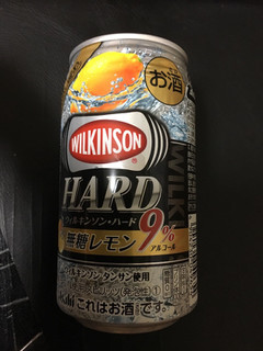 「アサヒ ウィルキンソン ハード 無糖レモン 缶350ml」のクチコミ画像 by かおるうさん