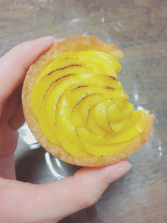 「ファミリーマート 安納芋のタルト」のクチコミ画像 by ゆにょちゃぬさん