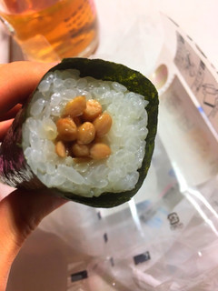 「ローソン 手巻寿司 納豆」のクチコミ画像 by さくらもっちさん
