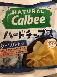「カルビー Natural Calbee ハードチップス シーソルト味 袋39g」のクチコミ画像 by mihamagiさん