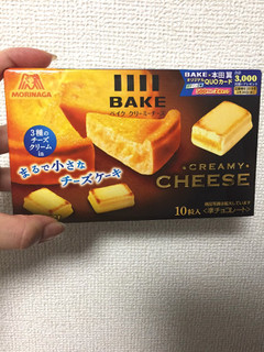 「森永製菓 ベイク クリーミーチーズ 箱10粒」のクチコミ画像 by ダブルユーさん
