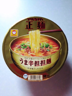 「マルちゃん正麺 うま辛担担麺 カップ120g」のクチコミ画像 by レビュアーさん