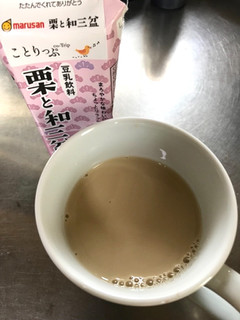 「マルサン ことりっぷ 豆乳飲料 栗と和三盆 パック200ml」のクチコミ画像 by ポロリさん