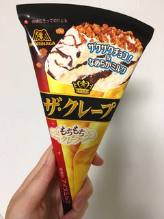 「森永製菓 ザ・クレープ チョコ＆バニラ 105ml」のクチコミ画像 by 白玉もちこさん