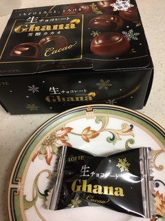 「ロッテ ガーナ生チョコレート 芳醇カカオ 箱64g」のクチコミ画像 by レビュアーさん