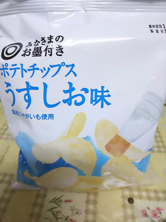 「みなさまのお墨付き ポテトチップス うすしお味 袋60g」のクチコミ画像 by ゆららんさん