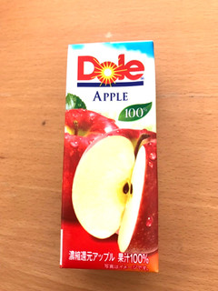 「Dole アップル100％ パック200ml」のクチコミ画像 by 肴くんさん