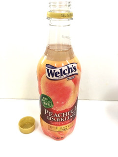 「Welch’s ピーチフル スパークリング ペット450ml」のクチコミ画像 by レビュアーさん