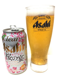 「アサヒ クリアアサヒ 桜の宴 缶350ml」のクチコミ画像 by レビュアーさん