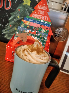 「スターバックス コーヒー ＆ クリーム ラテ HOT」のクチコミ画像 by minorinりん さん
