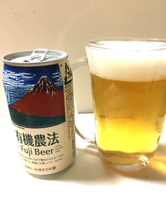 「日本ビール 有機農法 富士ビール 缶350ml」のクチコミ画像 by レビュアーさん