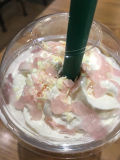 「スターバックス さくら ストロベリー ピンク もち フラペチーノ」のクチコミ画像 by なでしこ5296さん