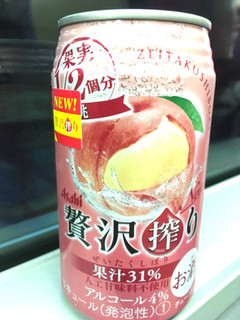 「アサヒ 贅沢搾り 桃 缶350ml」のクチコミ画像 by レビュアーさん
