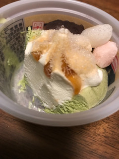 「丸永 和の白くま 抹茶 カップ150ml」のクチコミ画像 by あっちゅんちゃんさん