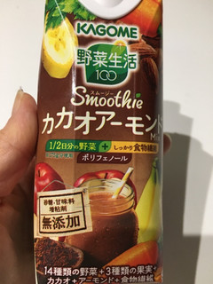 「カゴメ 野菜生活100 Smoothie カカオアーモンドMix ボトル330ml」のクチコミ画像 by まるちゃーんさん