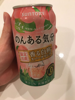 「サントリー のんある気分 香る白桃スパークリング 缶350ml」のクチコミ画像 by mihamagiさん