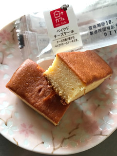 「ヤマザキ 日々カフェ ベイクドチーズケーキ 袋1個」のクチコミ画像 by ポロリさん