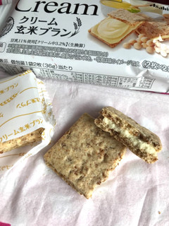 「アサヒ クリーム玄米ブラン 豆乳カスタード 袋2枚×2」のクチコミ画像 by ポロリさん