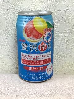 「アサヒ 贅沢搾り グレープフルーツ 缶350ml」のクチコミ画像 by KT_Rewardさん